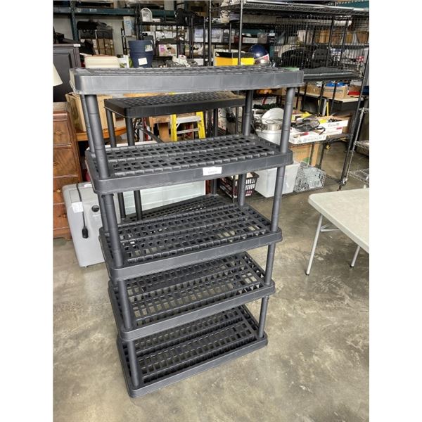 PLASTIC STORAGE SHELF