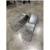 Image 3 : 2 SMALL LIVE ANIMAL TRAPS, 24 INCH X 7 X 7