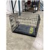 Image 2 : WIRE FOLDING DOG CRATE 30 INCH X 20 X 20