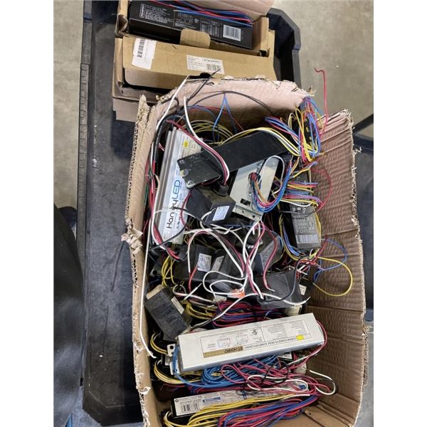 ASSORTED ELECTRICAL LIGHT BALLASTS