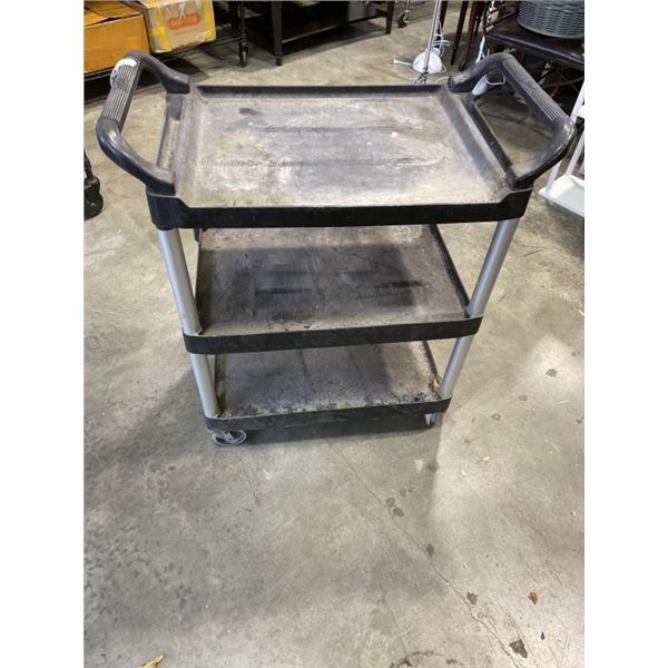 RUBBERMAID 3 TIER CART