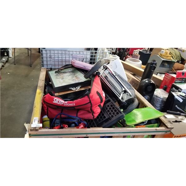 PALLET OF DEFECTIVE STORE RETURNS