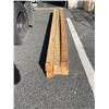 Image 1 : 6 NEW CEDAR POSTS 4X4 X 10FT