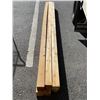 Image 3 : 6 NEW CEDAR POSTS 4X4 X 10FT