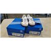 Image 1 : 2 NEW PAIRS OF ADIDAS SAMBA OG EL I, SIZE YOUTH 7.5