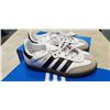 Image 2 : 2 NEW PAIRS OF ADIDAS SAMBA OG EL I, SIZE YOUTH 7.5