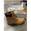 Image 1 : NEW TIMBERLAND PREMIUM 6 IN WATERPROOF BOOT WHEATY NUBUCK SIZE MENS 9