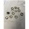 Image 1 : 12 VARIOUS OLD RINGS AND RING BANDS