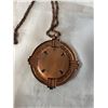 Image 2 : VINTAGE NATIVE AMERICAN COPPER W/ TURQUOISE PENDANT AND CHAIN NECKLACE