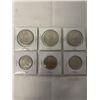 Image 2 : FIRST 3 CANADIAN 'NICKEL' DOLLAR COINS 1970 MANITOBA CENTENNIAL 1968, 1969 PLUS CANADIAN 50 CENT COI
