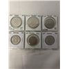 Image 3 : 3 CANADIAN DOLLAR COINS 1971 BC CENTENNIAL, 1972, 1974 WINNEPEG CENTENNIAL PLUS 3 50 CENT COINS