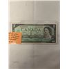 Image 1 : 1967 CANADIAN CENTENIAL $1 BILL W/ SERIAL NUMBER M/J 3262858 TYPE 2