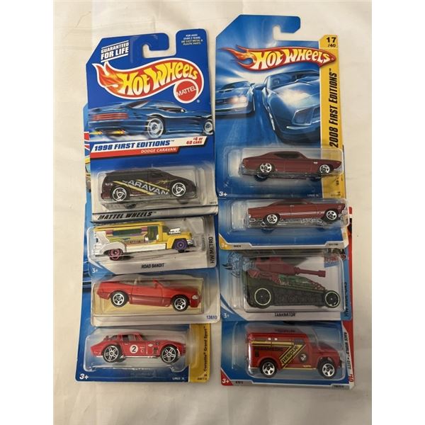 8 SPECIAL OLDER HOTWHEELS