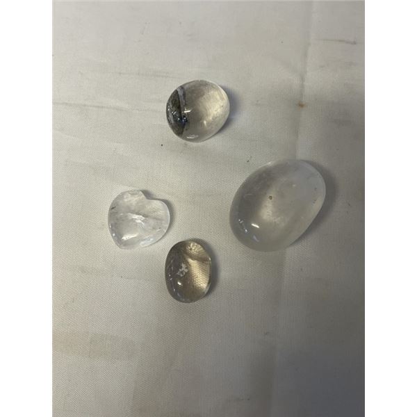 RUTILATED QUARTZ PIECES