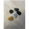 Image 2 : 2 BAGS OF SEMI PRECIOUS TUMBLED STONES