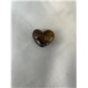 Image 2 : AMETHYST HEART AND TIGERS EYE HEART, $20 EACH