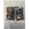 Image 2 : 2 SMALL BAGS OF MISC JEWELRY, BEADS AND PARTS