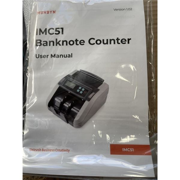 MUNBYN ELECTRONIC CASH COUNTER