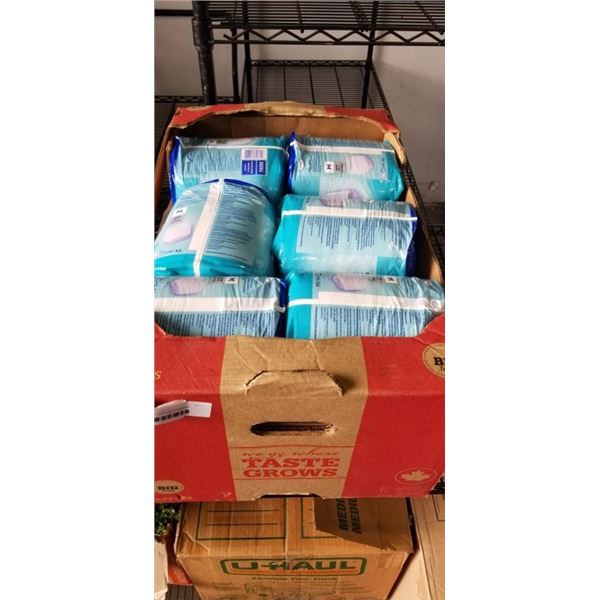 6 NEW PACKS OF TENA PROSKIN SIZE MEDIUM UNDERWEAR