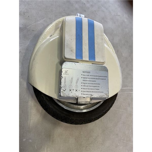 ELECTRIC UNICYCLE, NO CHARGER