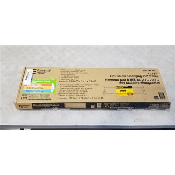 6" X 2FT LED COLOUR CHANGING PANEL LIGHT