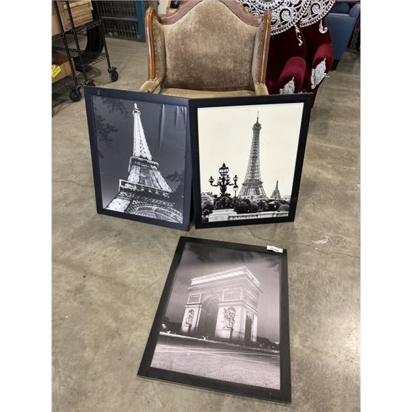 3 FRAMED PICTURES