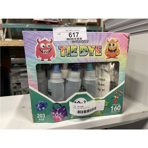 NEW 203 PC TIE DYE KIT