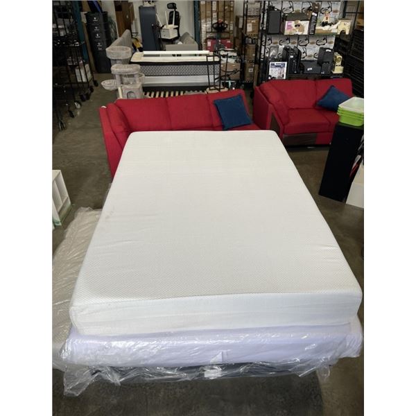AS NEW ZINUS DOUBLE SIZE MEMORY FOAM MATTRESS