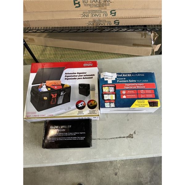 EASY CARE FIRST AID KIT AND AUTOMOTIVE ORGANIZER