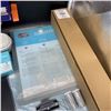 Image 9 : LOT OF NEW CRAFTING TOOLS INCLUDING SMALL LIGHT TABLE AND ROLL OF WHITE PAPER