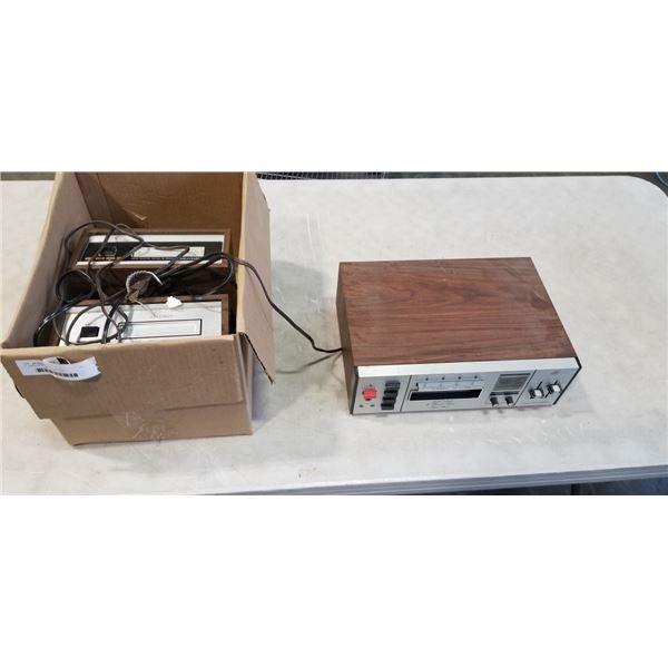 3  VINTAGE 8 TRACK PLAYERS