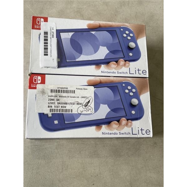 2 NINTENDO SWITCH LIGHT CONSOLES BOTH IN BOX DEFECTIVE STORE RETURNS URNS