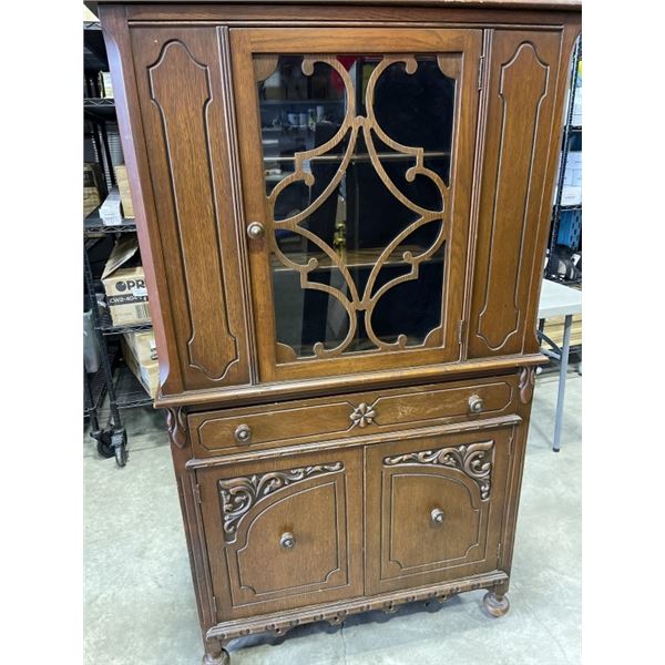 ANTIQUE DISPLAY CABINET