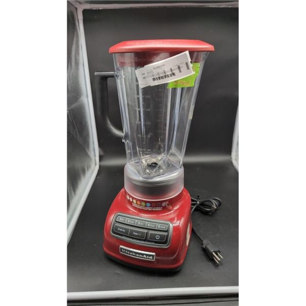 RED KITCHENAID ELECTRIC BLENDER WORKING LOUD