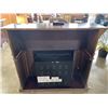 Image 2 : ELECTRIC FIREPLACE WITH REMOTE, WORKING