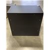 Image 4 : BLACK MODERN 3 DRAWER DRESSER