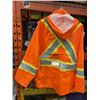 Image 2 : NEW SIZE XL REFELCTIVE WORK JACKET