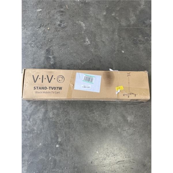 VIVO BLACK MOBILE TV CART