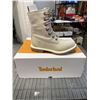 Image 1 : NEW TIMBERLAND AUTHENTIC WP FLEECE FOLD DOWN NATURAL NUBUCK BOOTS, SIZE WOMENS 6