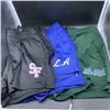 Image 1 : SIX NEW WOMEN'S ATHLETIC SHORTS SIZE M RETAIL $180
