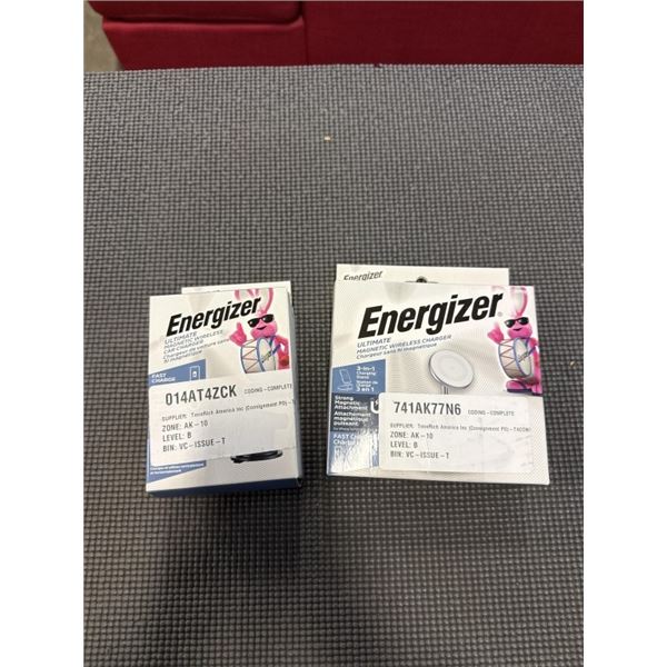 ENERGIZER WIRELESS POWER BANK, 10K, MAGNETIC CHARGE STAND AND ULTIMATE CAR CHARGER