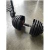 Image 1 : ADJUSTABLE DUMBELL BOWFLEX