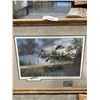 Image 2 : 2 KEN ZYLKA COMMEORATIVE DUCK PRINTS WITH STAMP, AND LIMITED EDIOTN PRINT WITH STAMP, SUE COLEAMN PR