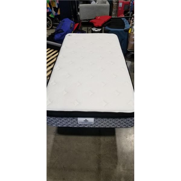 AS NEW KINGSDOWN SINGLE SIZE PRESLEY MATTRESS