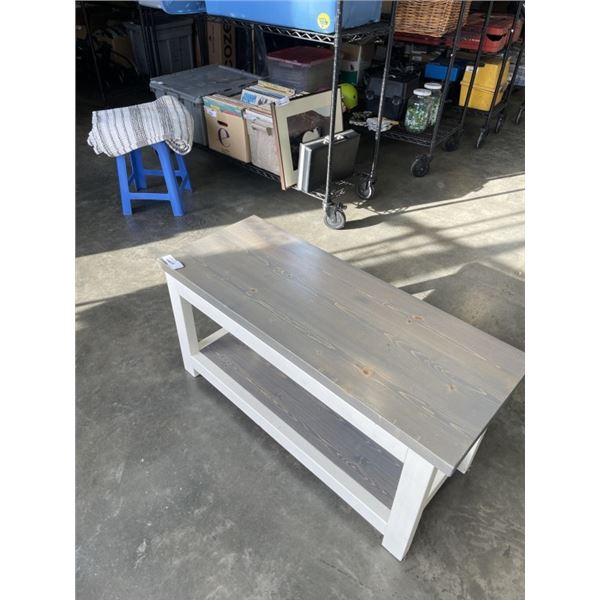 FARMHOUSE STYLE COFFEE TABLE