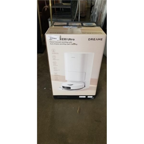 DREAME E30 ULTRA ROBOT VACUUM AND MOP WITH AUTO EMPTY AND MOP SELF CLEANING
