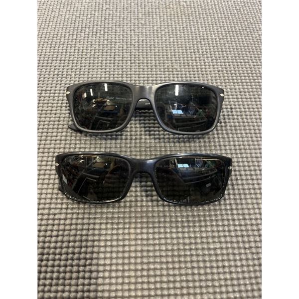 2 PAIRS OF PERSOL HANDMADE IN INTALY SUNGLASSES