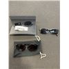 Image 1 : 3 PAIRS OF DESIGNER SUNGLASSES INCLUDING VIVIENNE WESTWOOD