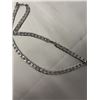Image 3 : NEW PLATINUM PLATED 6.0MM CUBAN LINK NECKLACE - 21.5" LONG