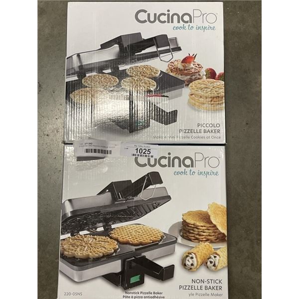 2 CUCINA PRO PICCOLO PIZZELLE BAKER